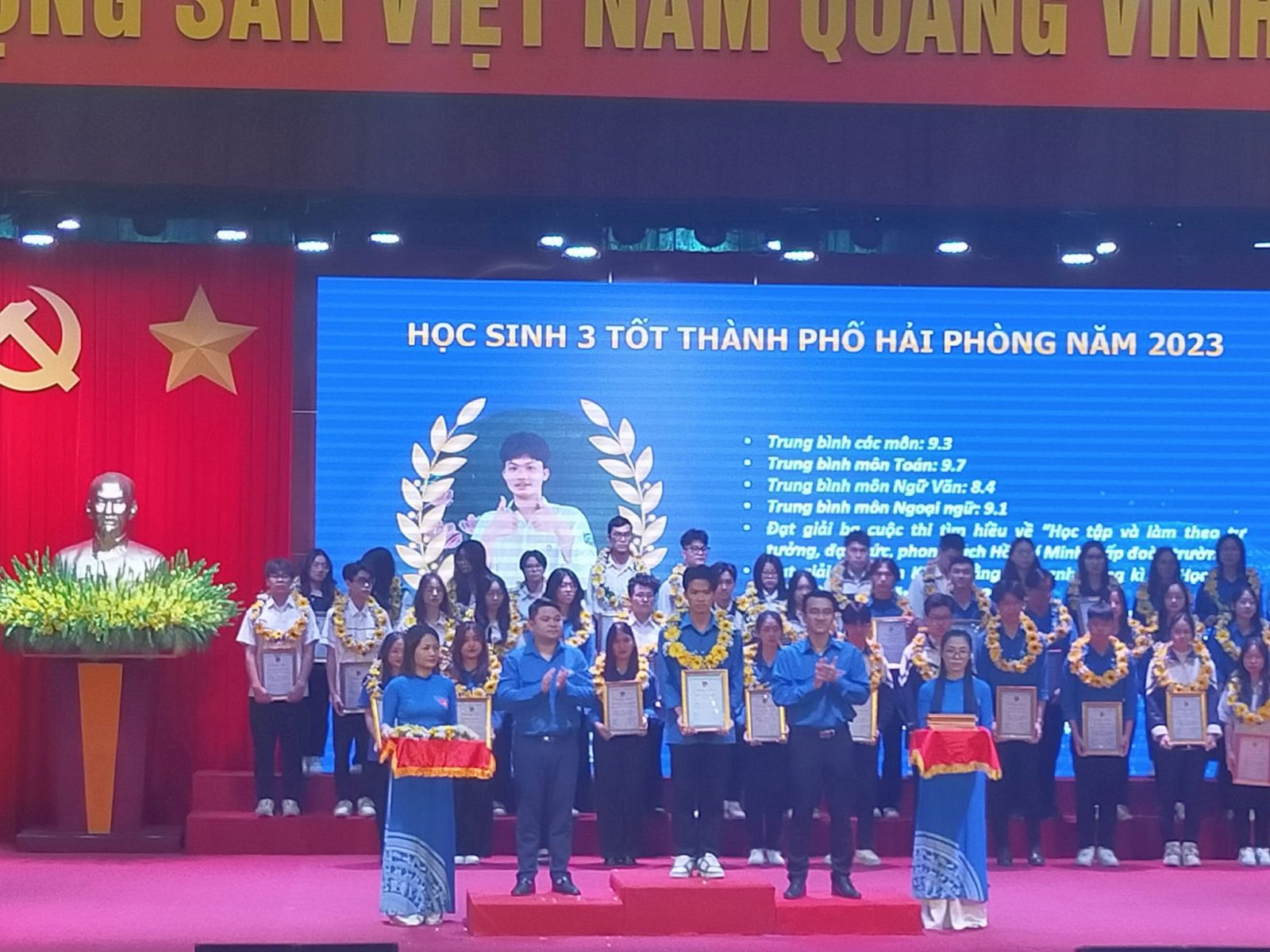 HỌC SINH 3 TỐT CẤP THÀNH PHỐ, NĂM HỌC 2022 - 2023