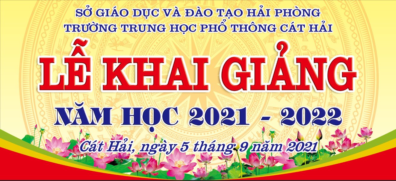 Lễ Khai giảng năm học mới 2021 – 2022